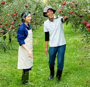 生産者 東部リンゴ園小原忍さん